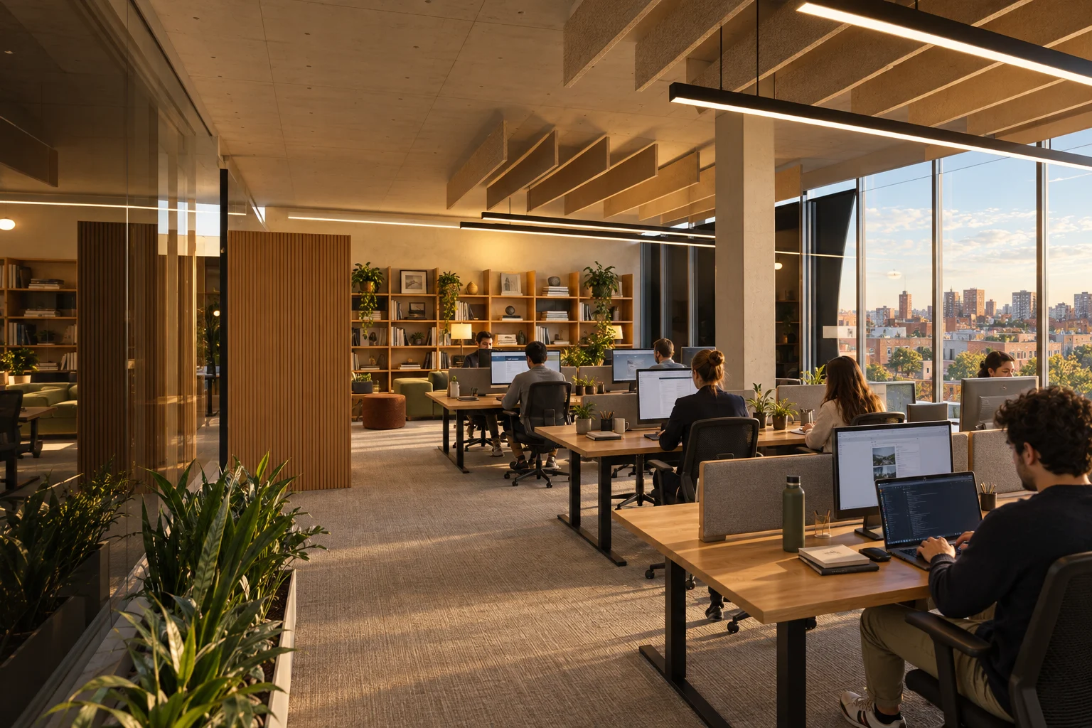 Travail concentré — Urban Mobility Workplace