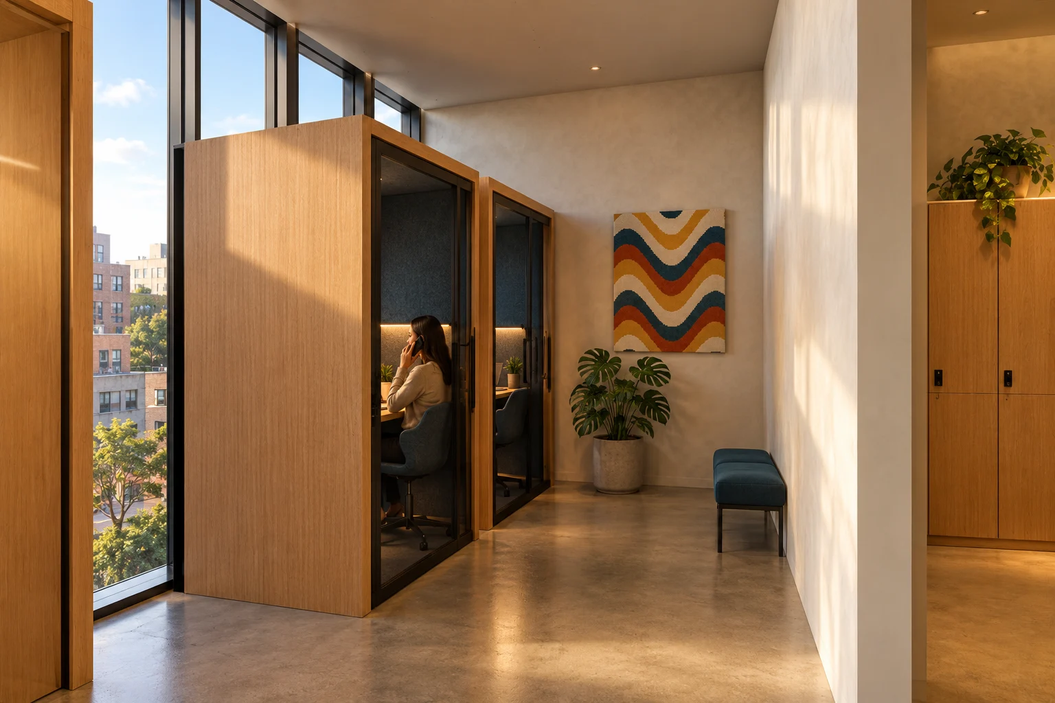 Cabines · appui — Urban Mobility Workplace