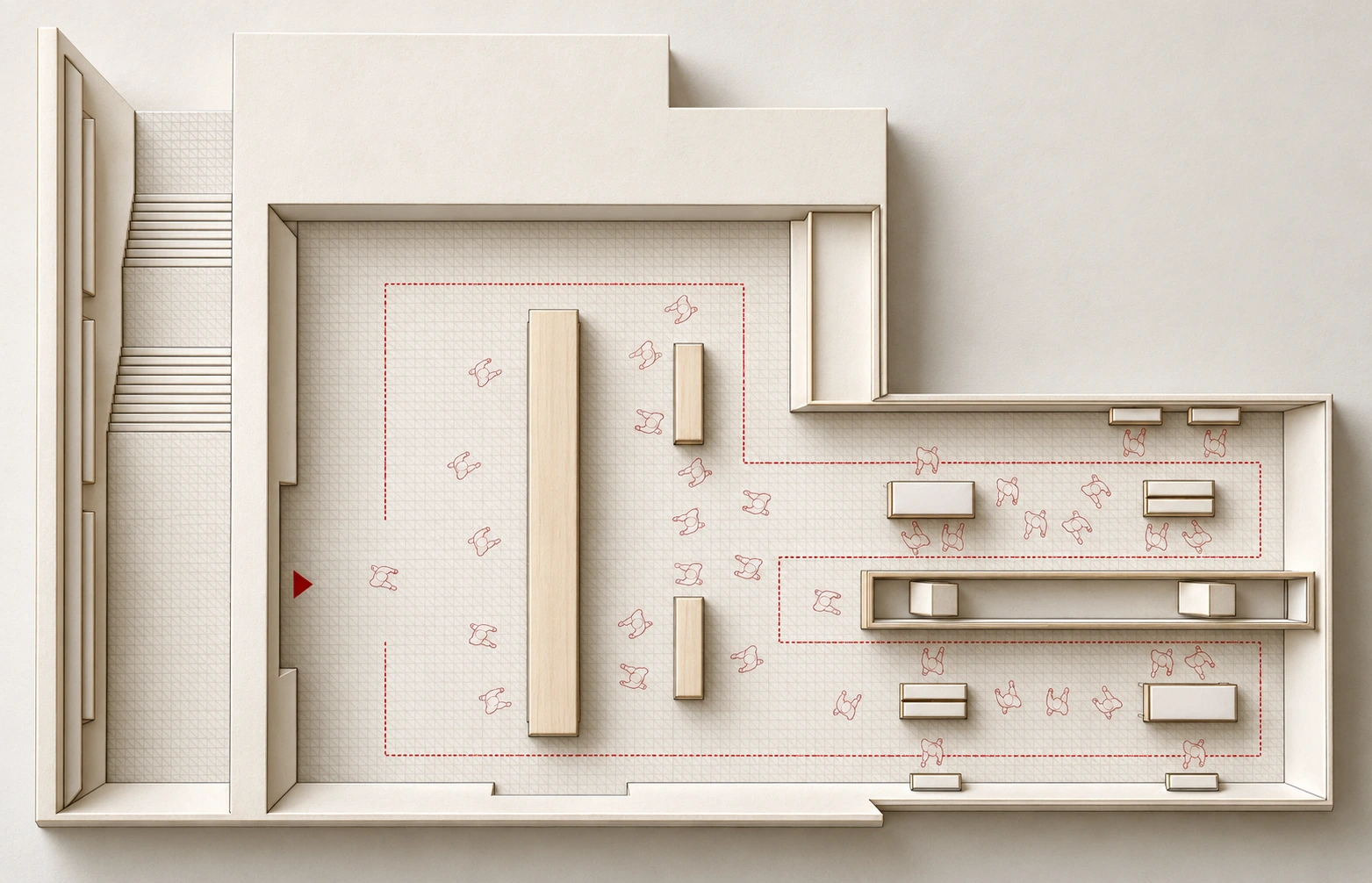 installation plan and route