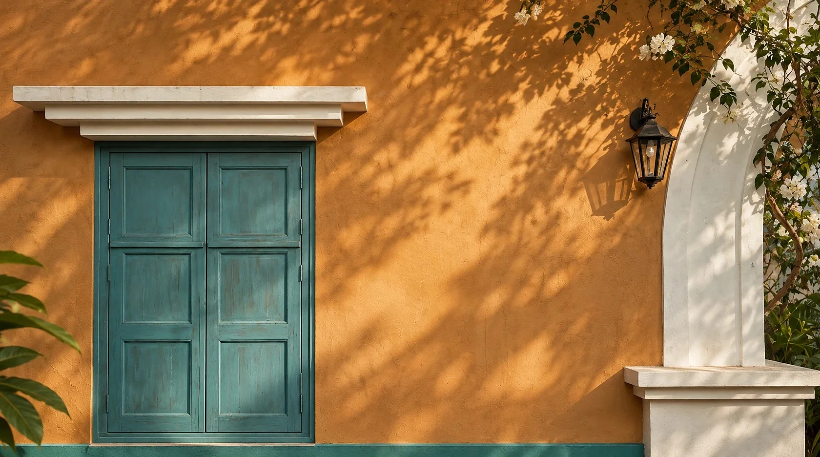 The window and its cornice