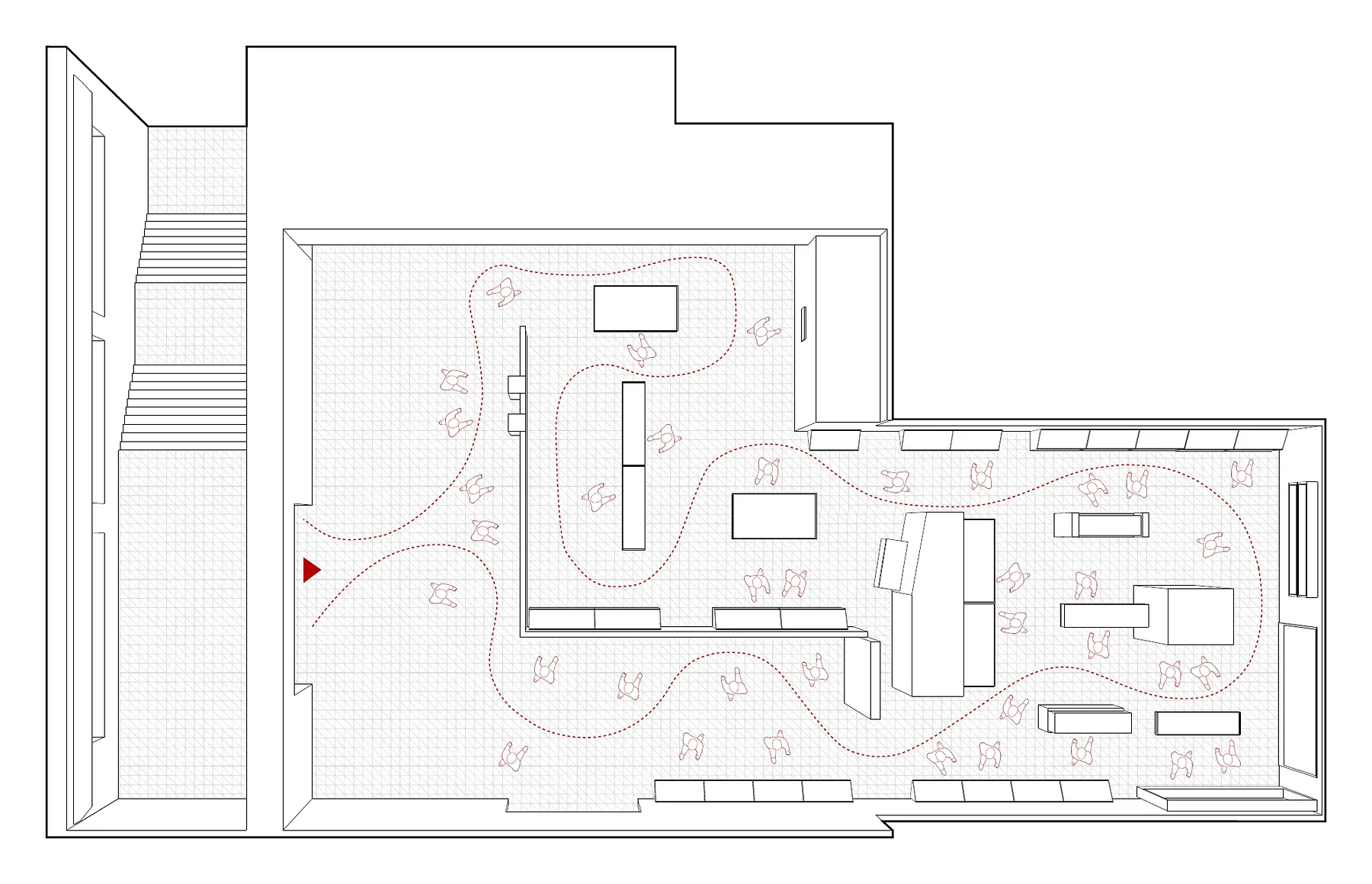 installation plan and route